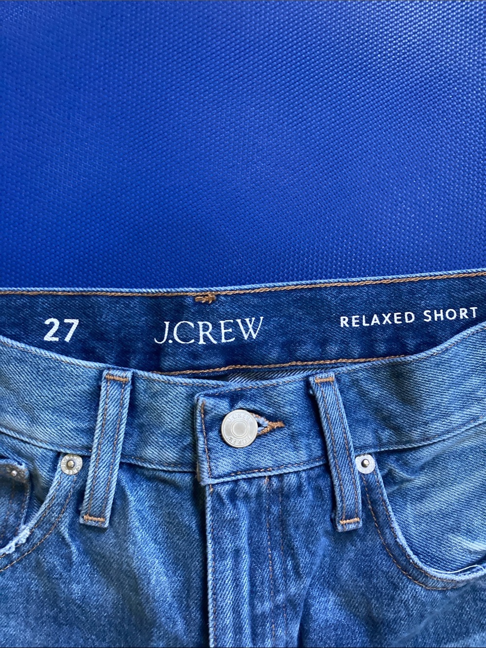 J.crew relaxed jean short - Picture 2 of 6